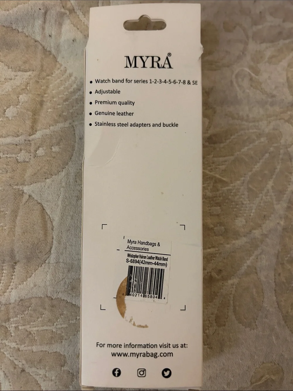 Myra Bag image shows